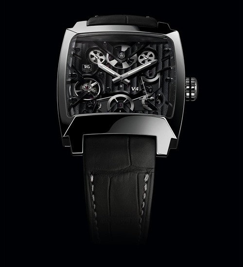 Tag Heuer Monaco V4 Titanium | Pinstripe Men's Lifestyle Magazine