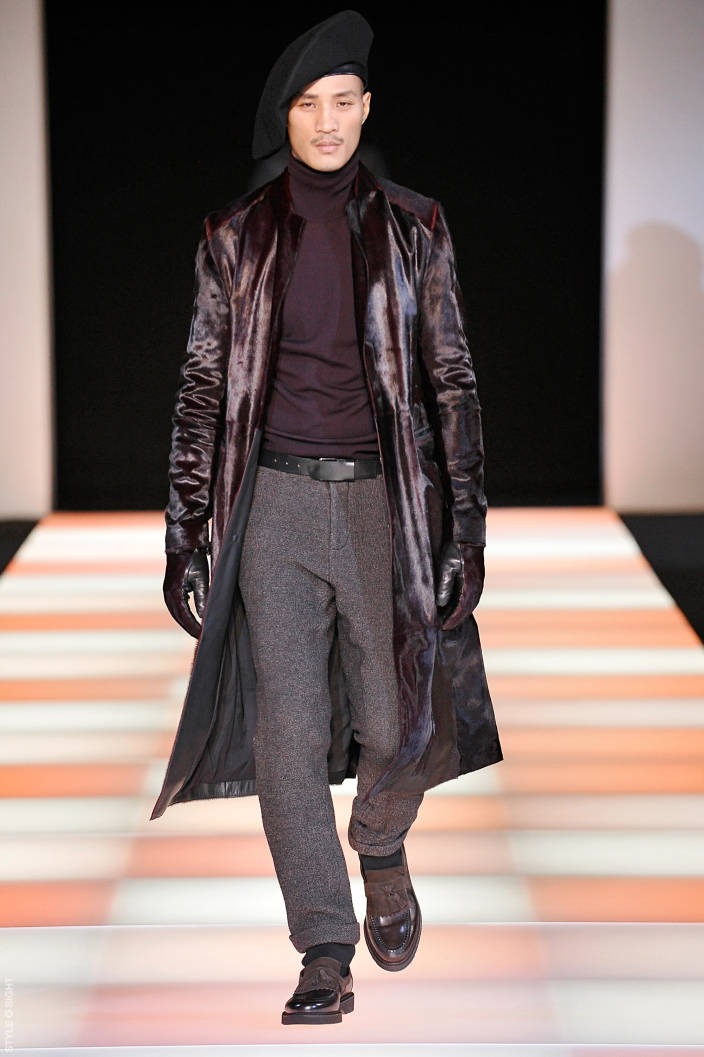 Emporio Armani Menswear Fall 2012 | Pinstripe Men's Lifestyle Magazine
